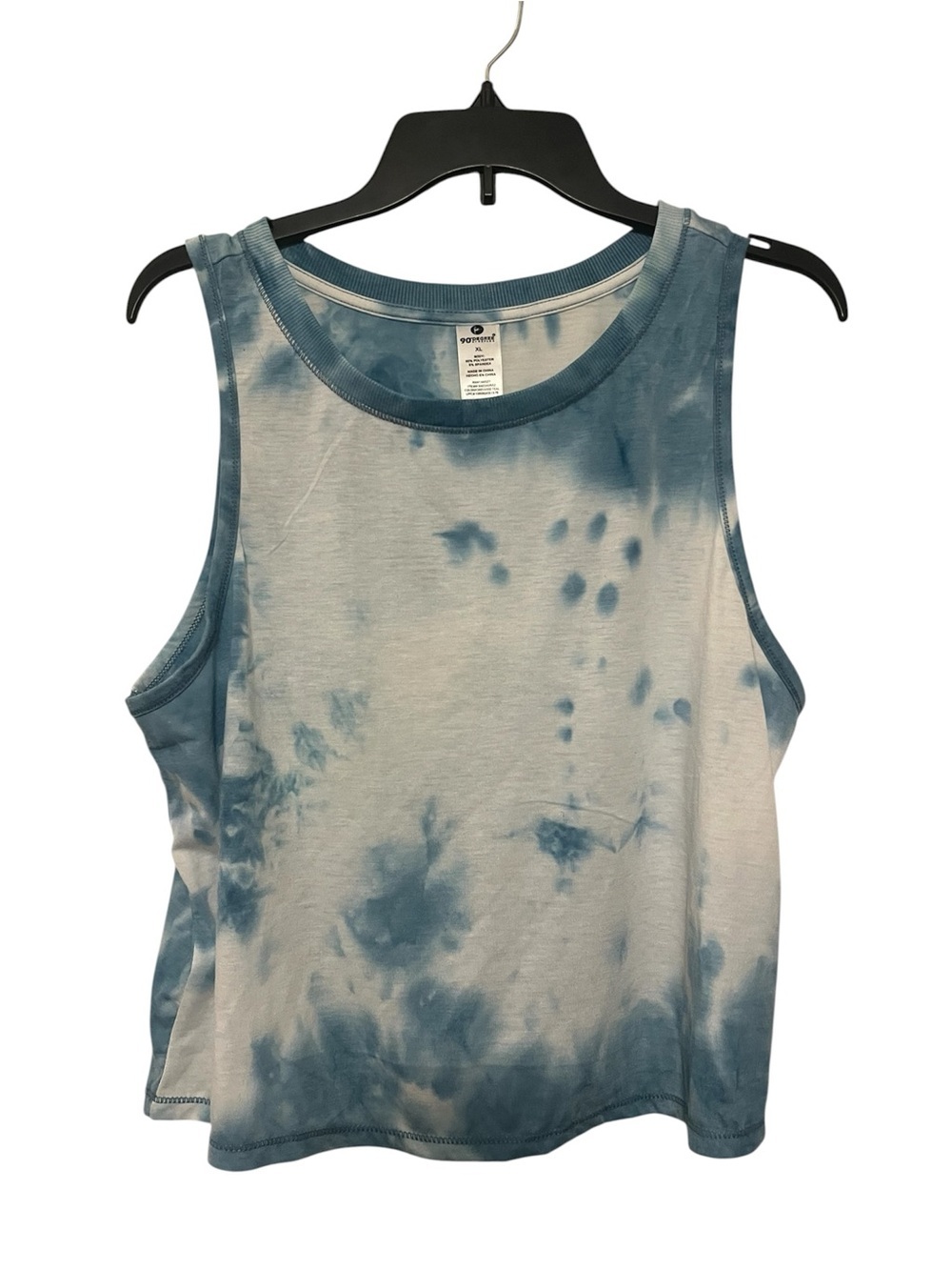 Reflex Blue Tie-Dye Tank Top